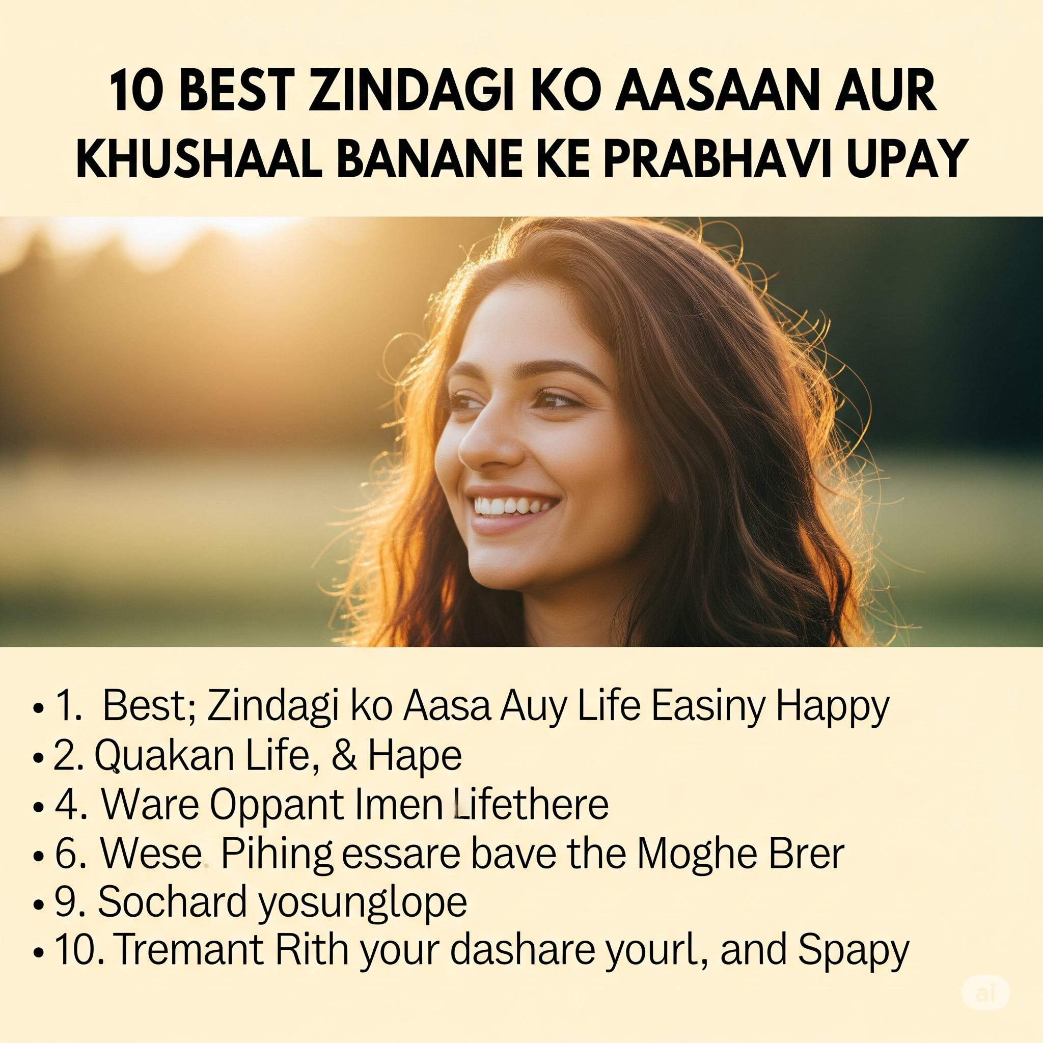10 Best Zindagi Ko Aasaan Aur Khushhaal Banane Ke Prabhavi Upay