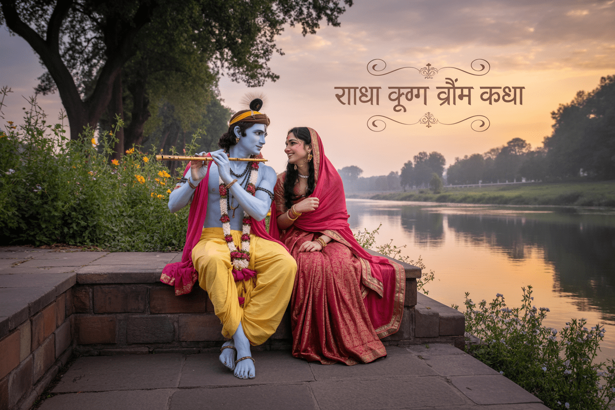 राधा कृष्ण प्रेम कथा