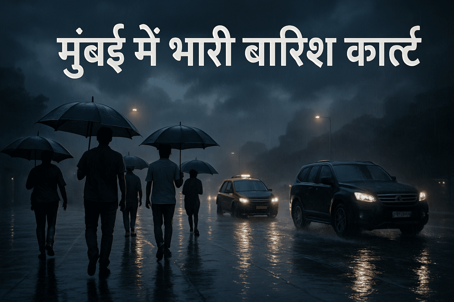 Extreme Rainfall Alert मुंबई में भारी बारिश का अलर्ट