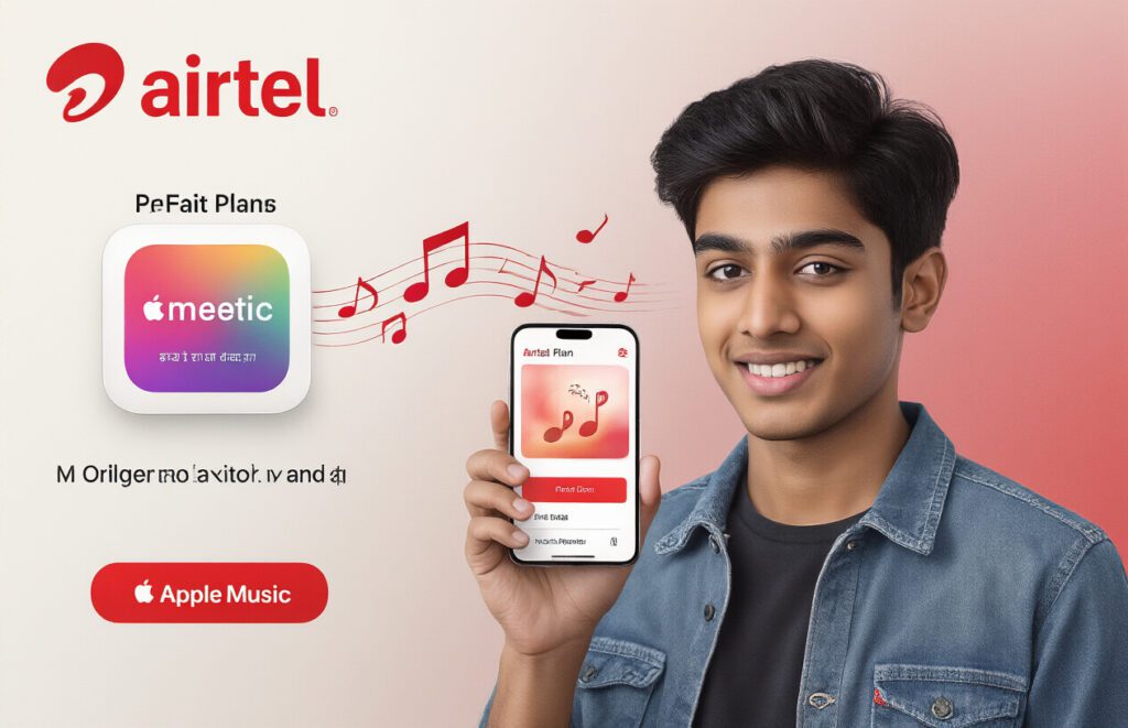 airtel apple music prepaid