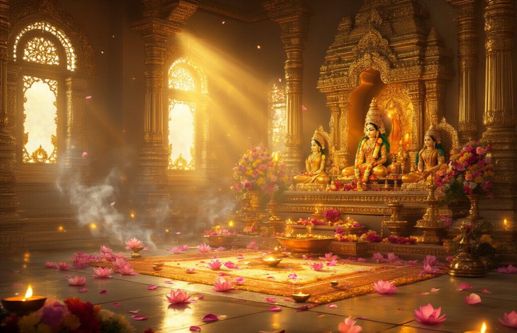नवरात्रि पूजा की पूर्ण विधि: घर पर माँ दुर्गा को कैसे प्रसन्न करें-2025