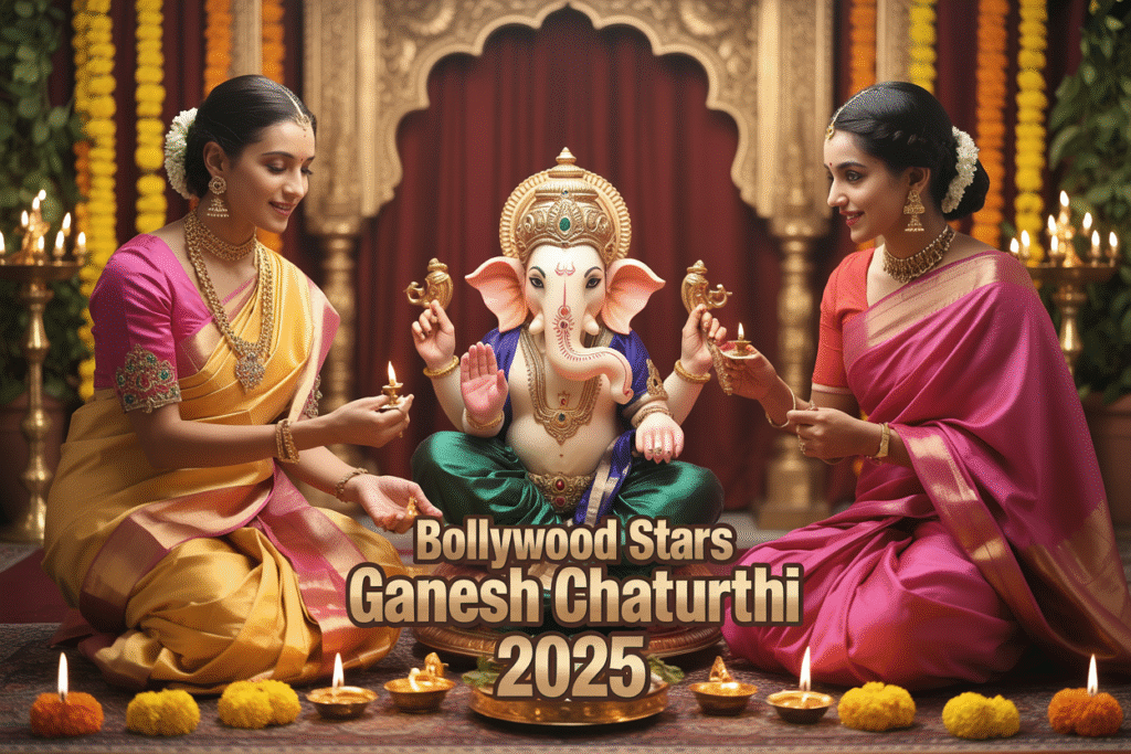 Kareena Kapoor से लेकर Hema Malini तक: Ganesh Chaturthi 2025 में बॉलीवुड सितारों की पूजा और फैशन”