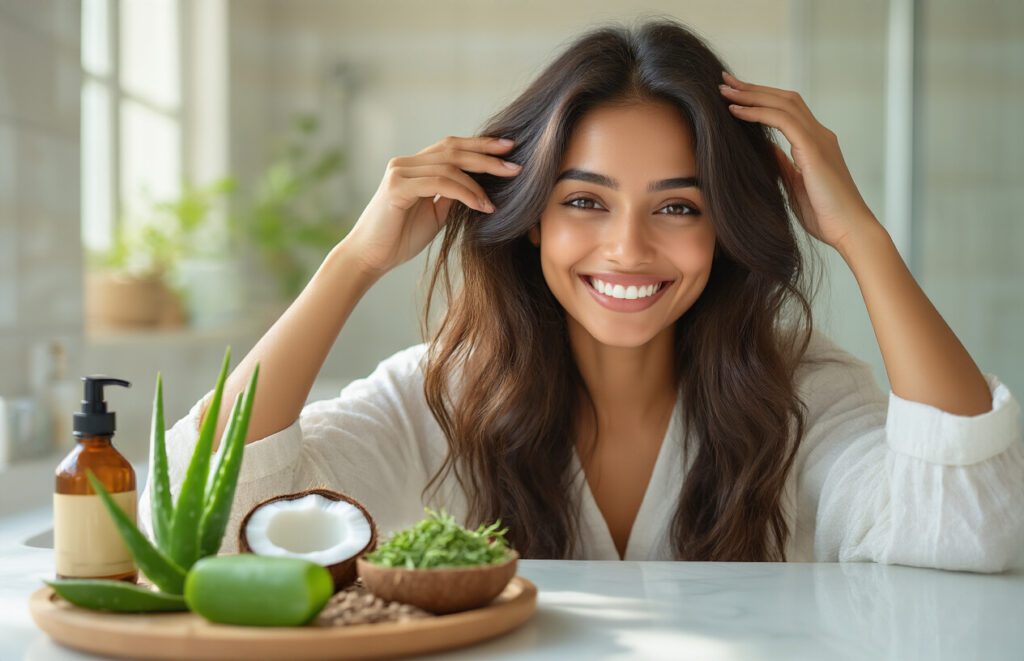 Hair fall treatment at home