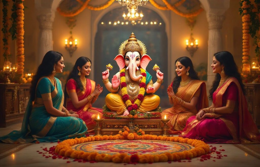 Kareena Kapoor से लेकर Hema Malini तक: Ganesh Chaturthi 2025 में बॉलीवुड सितारों की पूजा और फैशन”