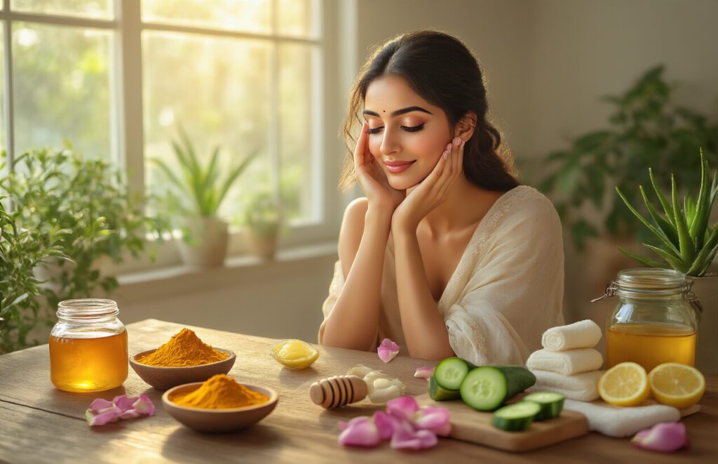 Ghar Par Chamakti त्वचा के 10 नुस्खे