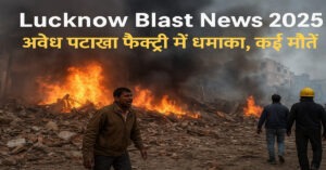 Lucknow Blast News 2025: अवैध पटाखा फैक्ट्री में धमाका, कई मौतें