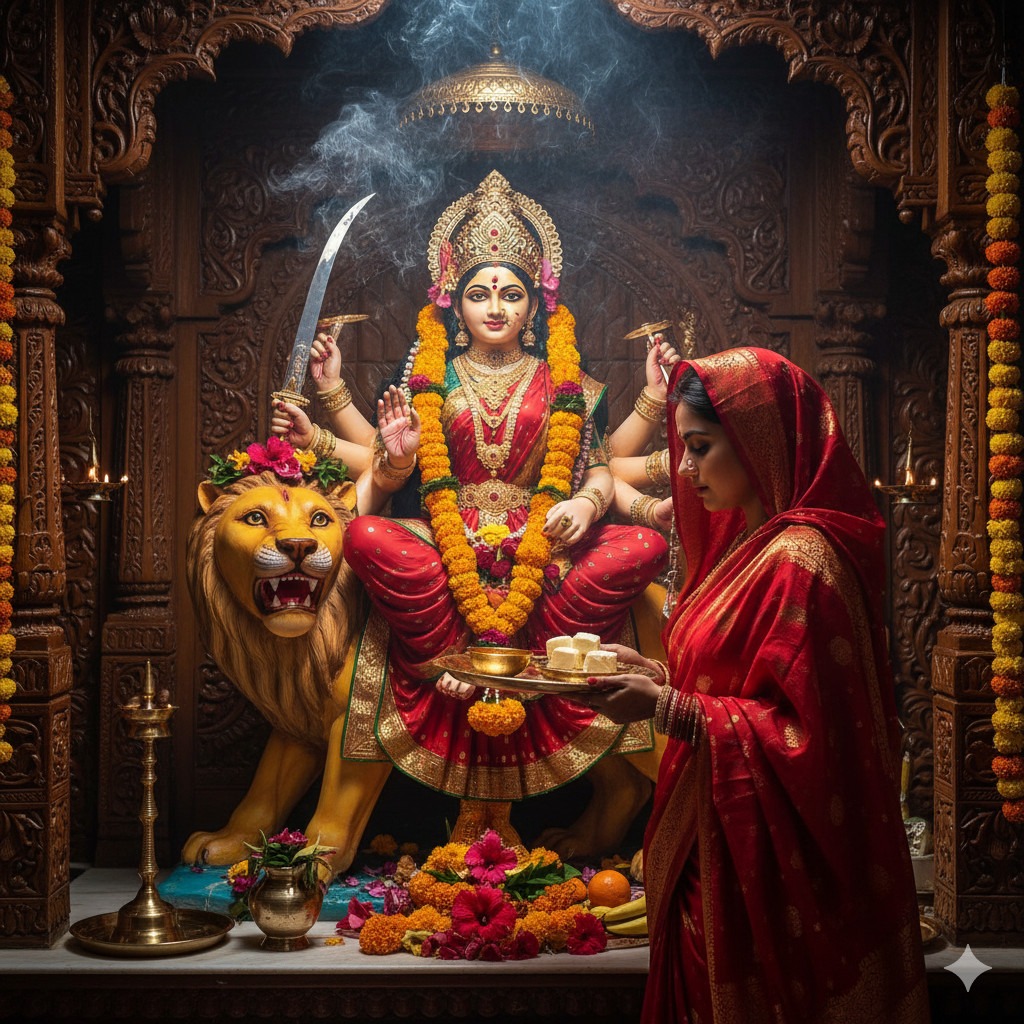 Day 6 – Mata Katyayani Puja