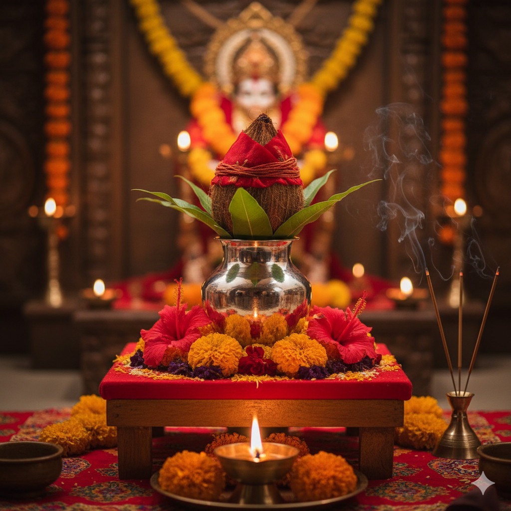 Kalash Sthapana at Home