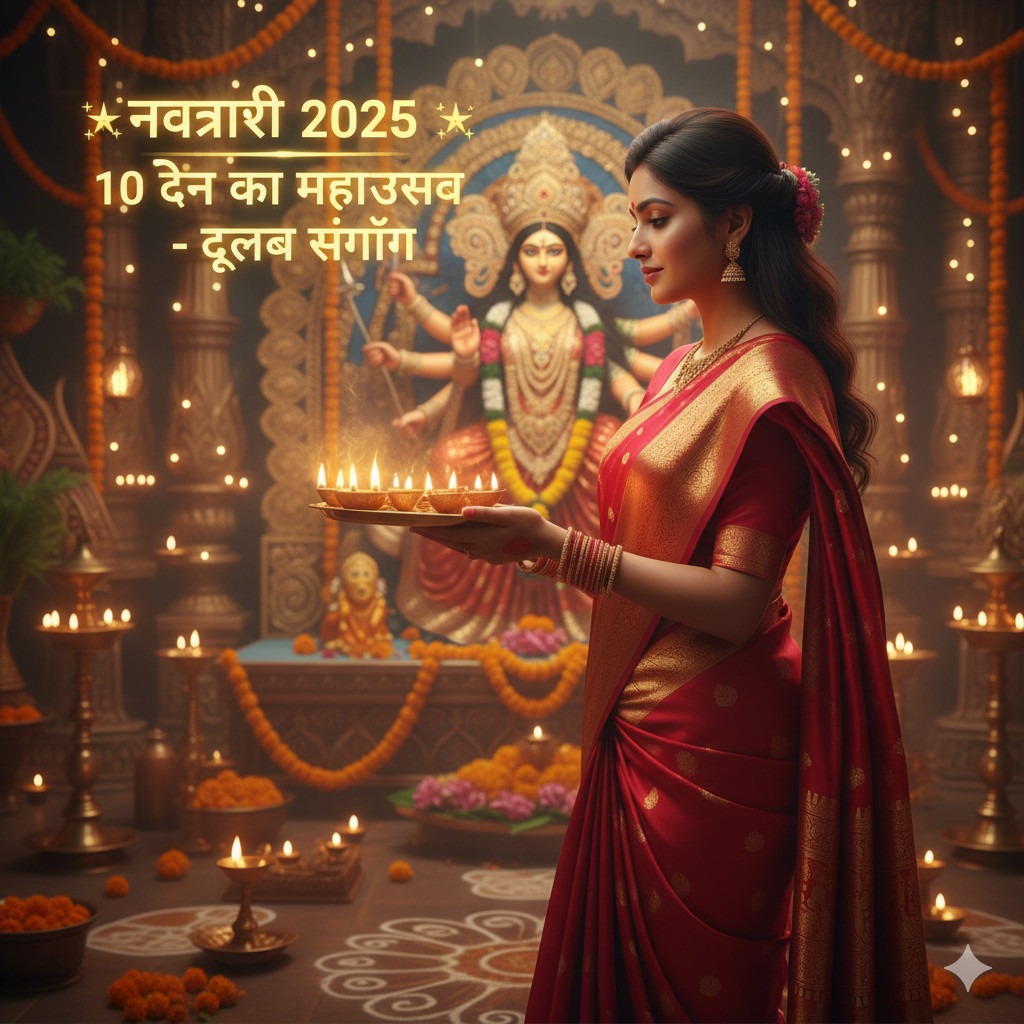 Navratri 2025: इस बार 10 दिन का महाउत्सव – दुर्लभ संयोग और बदलती तिथियों का रहस्य