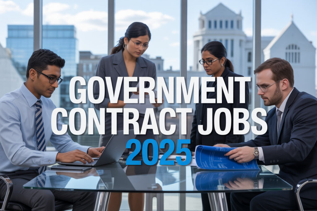 Government Contract Jobs 2025: टॉप 10 शानदार सरकारी कॉन्ट्रैक्ट नौकरियां