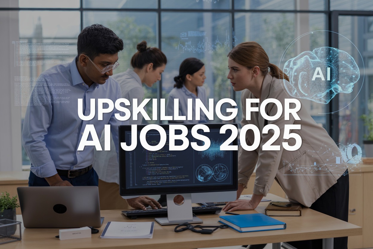 Upskilling for AI Jobs: Ultimate Guide 2025 – Amazing Courses और Future Skills
