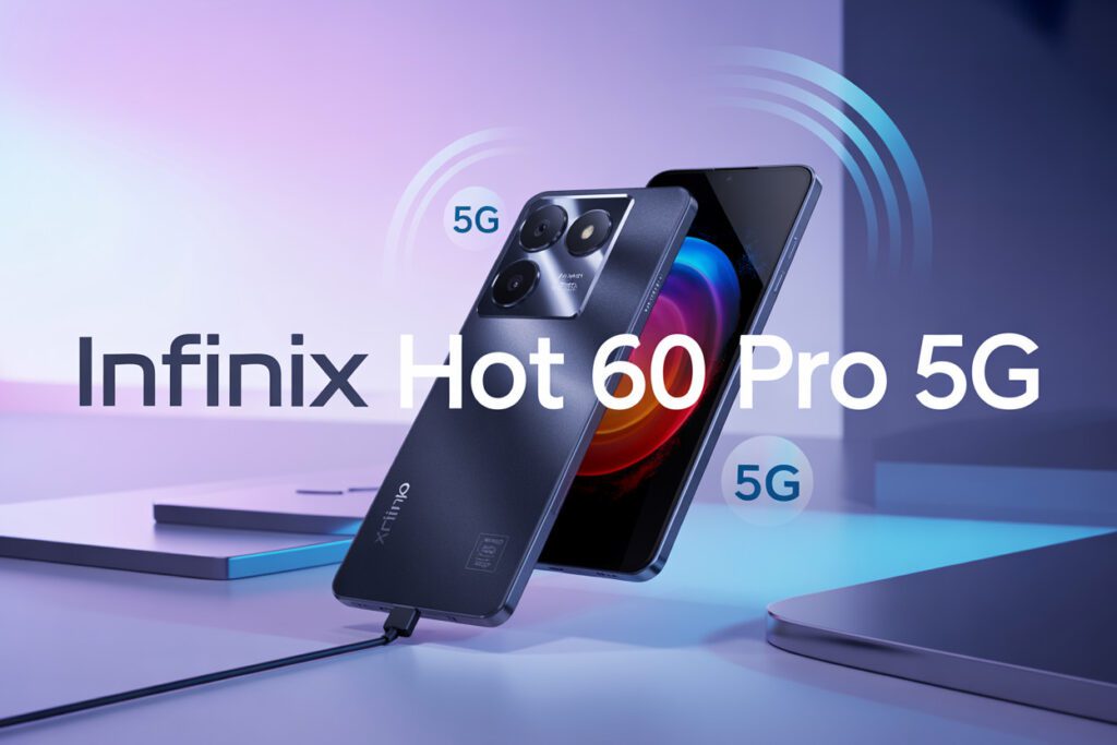 infinix hot 60 pro 5g specs– 50MP कैमरा और 5160mAh बैटरी के साथ जबरदस्त फीचर्स