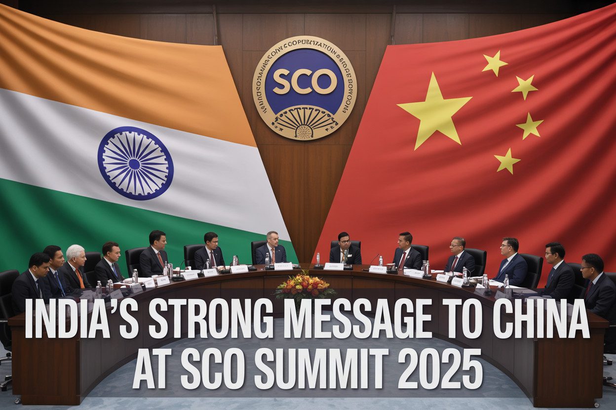 SCO Summit 2025: भारत ने BRI पर दोहराई आपत्ति, चीन को कड़ा संदेश