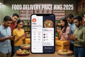 Swiggy और Zomato ने बढ़ाई फूड डिलीवरी कीमतें: ग्राहकों पर असर 2025
