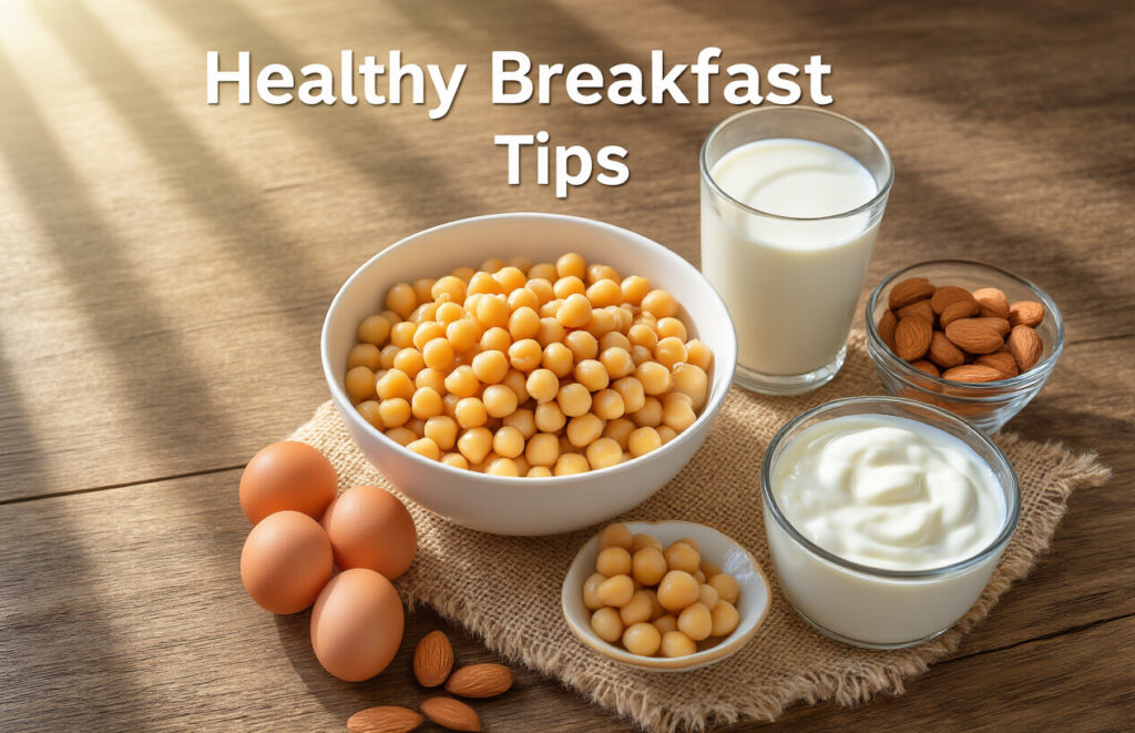 Healthy Breakfast Tips: Bhige Hue Chane aur Protein Rich Food Se Din Ki Best Shuruaat