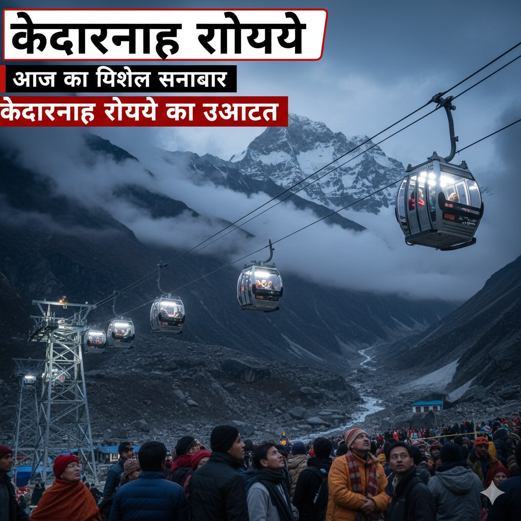 केदारनाथ रोपवे अदाणी ग्रुप द्वारा केदारनाथ धाम की चढ़ाई आसान बनाने वाले रोपवे प्रोजेक्ट का उद्घाटन, श्रद्धालुओं की सुविधा पर चर्चा